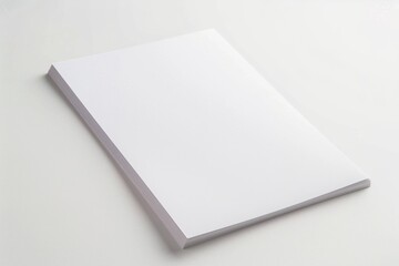 Paper Mockup on Isolated Background created with Generative AI