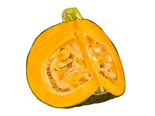 カボチャ（4分の1）