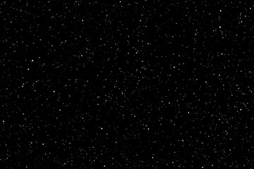 Starry night sky. Glowing stars in the night. Galaxy space background. New Year, Christmas and Celebration background concept.