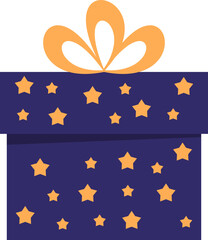 Gift Box Colorful Illustration Element