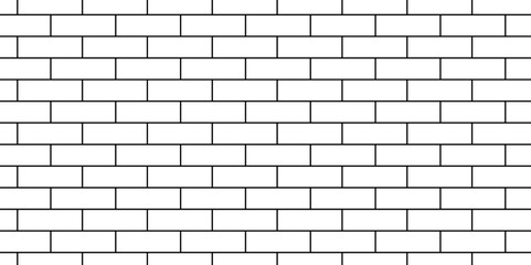 White brick wall texture. White brick building house wall. Vector illustration. 