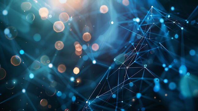 Data exchange digital technology  AI Business Intelligence big data management and internet network connection Digital software technology and global business development network marke : Generative AI