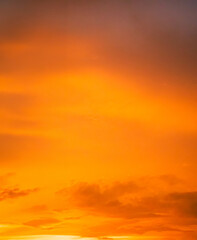 Gradient Overlay Orange Sky Evening Sunset Sunrise Pastel Soft Effect Background Pattern Abstract...