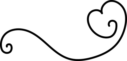 Doodle Heart Line