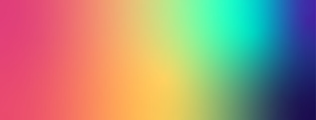Abstract colorful magical rainbow gradient colors background. Pink orange yellow green and blue colors.

