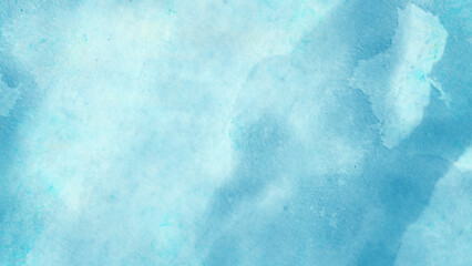 Watercolor background texture. Blue grunge texture. Beautiful Grunge Blue Background with Space. Blue Sky and Clouds