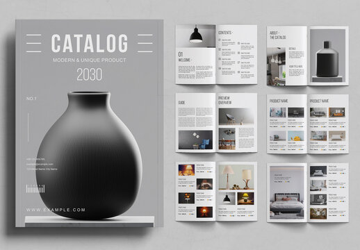 Catalog Brochure Layout
