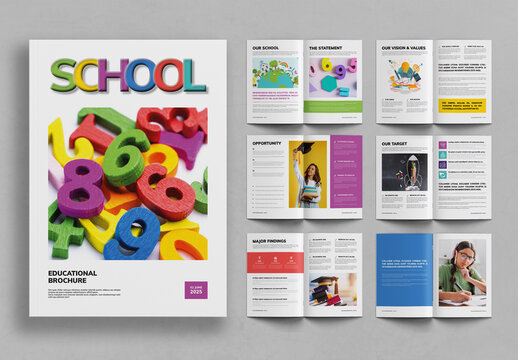 Education Brochure Template
