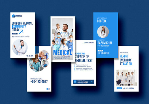 Medical Social Media Story Template