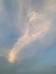 clouds in the sky