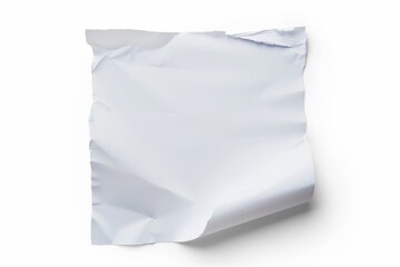 Paper Mockup on Isolated Background created with Generative AI