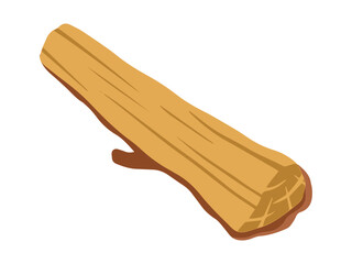 Bonfire Wood Element Background Illustration
