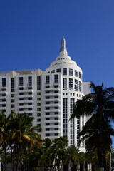 Obraz premium Historical Art Deco Building in Miami South Beach, Florida