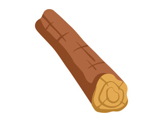 Firewood Element Background for Decoration
