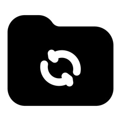 Backup Icon in Solid Style