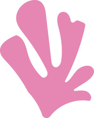 Organic shape element vector