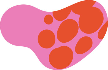 Organic shape element vector