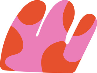 Organic shape element vector