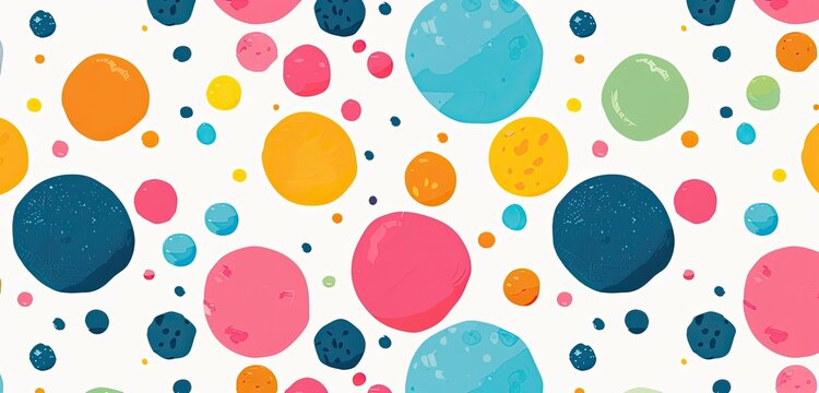 seamless pattern with easter eggs - Powered by Adobe