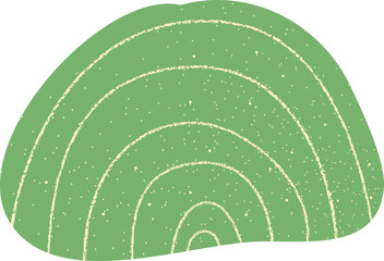 Obraz premium Organic shape element vector