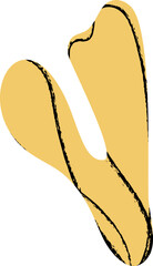 Organic shape element vector