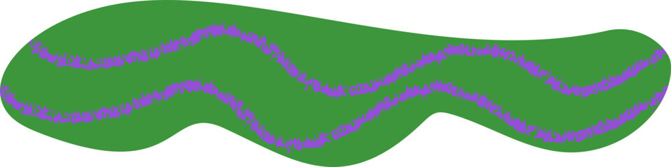 Organic shape element vector