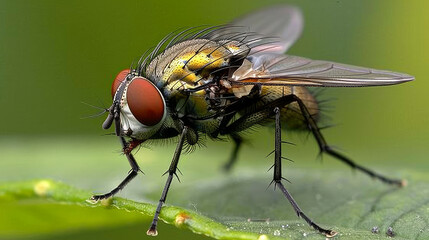 Police are trying to figure out why the fly died.