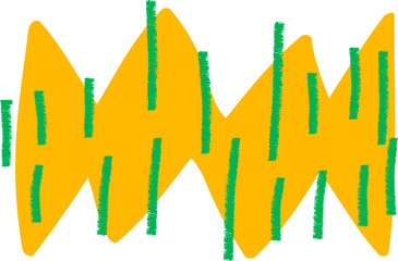 Organic shape element vector