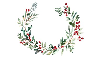 Minimal Oval Holiday Wreath: A Modern for Festive Decor