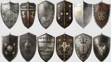Medieval Battle Shield Set