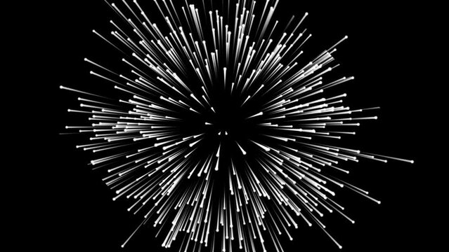 Particle energy explosion. White Particle Shockwaves Overlay and alpha matte Graphic Elements. graphic for introduction, logo, fireworks, party, joy, celebration