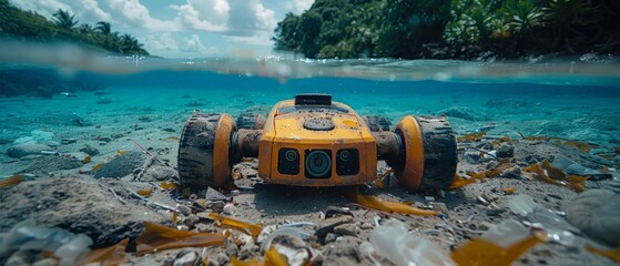 Equipped with advanced sensors, the robot assists in disaster scenarios by swiftly detecting survivors amidst debris, enabling prompt and effective rescue operations.