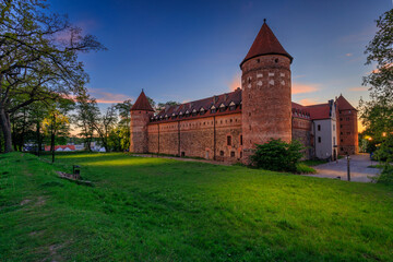 Teutonic Castle in Bytow, a former stronghold for Pomeranian dukes. Poland