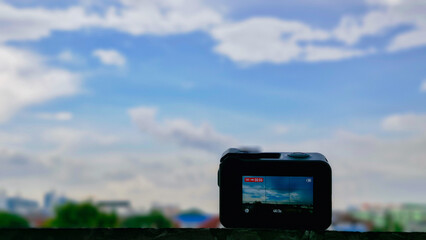 The view behind the video camera is beautiful in another way.