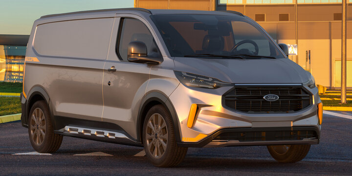 Ford Transit Custom: the all-new 2024 model.