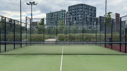 tennis padel court grass turf