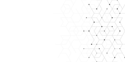 Abstract background with simple geometric figures and dots. Graphic design element and polygonal shape pattern