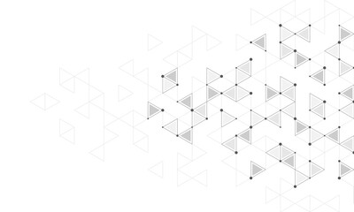 Abstract background with a geometric pattern of triangle shapes. Graphic design element