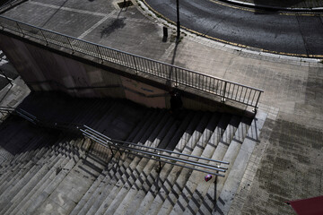 stairs in the city