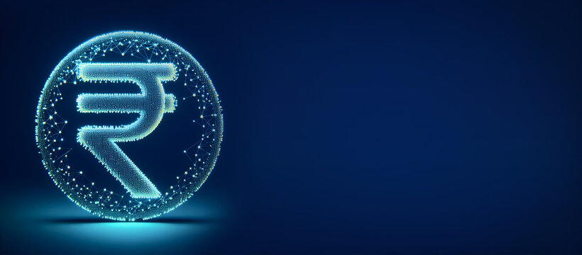 Blue Ruppee Icon