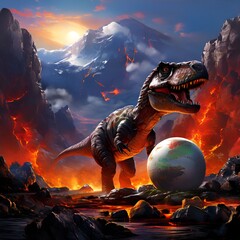 ไดโนเสาร์กินเนื้อ T-REX