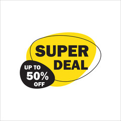 Sale tag shop vector illustration