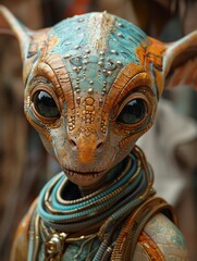 An alien species with advanced technology