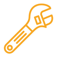 Wrench Vector Icon Design Illustration