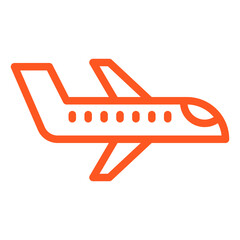 Airplane Vector Icon Design Illustration