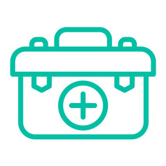 First aid box Vector Icon Design Illustration