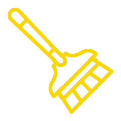 Cleaning brush Vector Icon Design Illustration