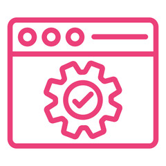 Correction Vector Icon Design Illustration