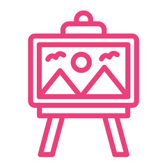 Painting Vector Icon Design Illustration