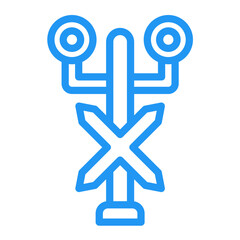 Fototapeta premium Traffic signal Vector Icon Design Illustration